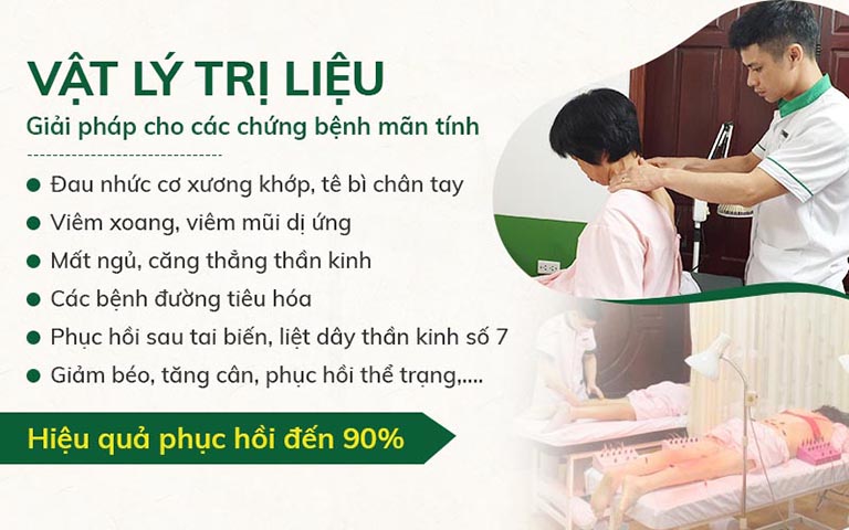 Vật lý trị liệu chữa bệnh tại Đông phương Y pháp - Lựa chọn hàng đầu cho nhiều bệnh nhân mãn tính