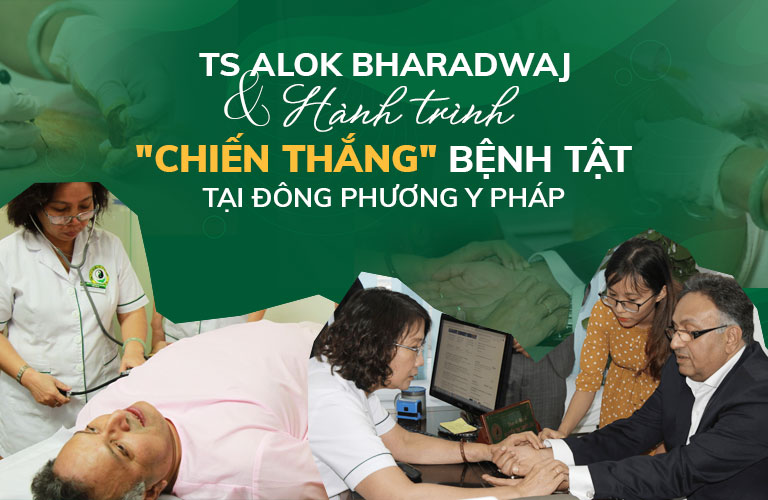 TS ALok chữa bệnh bằng Vật lý trị liệu tại Đông phương Y pháp