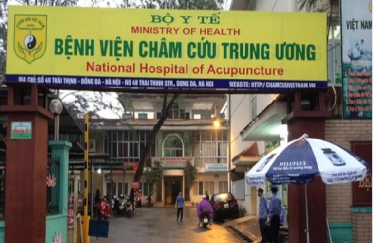 Địa điểm bấm huyệt bàn chân: Bệnh viện Châm cứu Trung ương