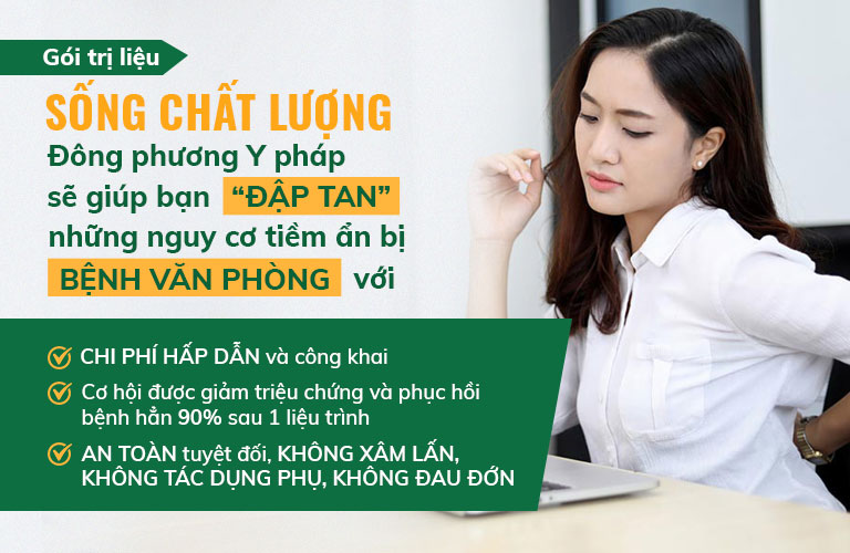 Ưu đãi vàng từ giải pháp vật lý trị liệu hoàn hảo mà dân văn phòng không thể bỏ qua