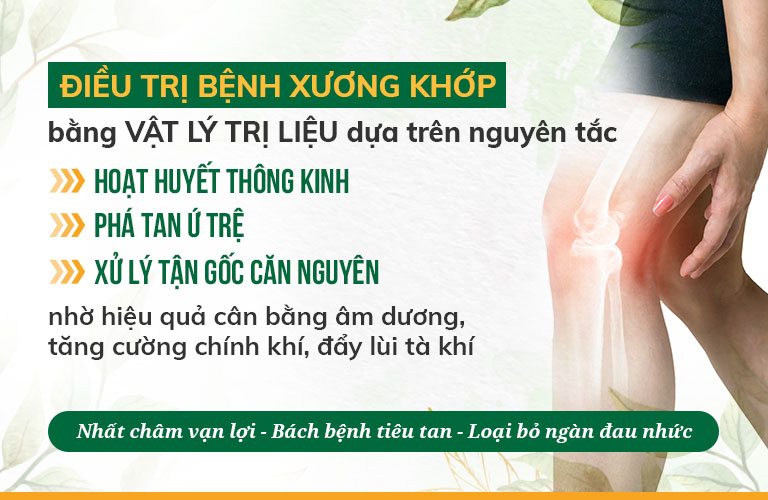 Nguyên tắc chữa đau nhức xương khớp của YHCT