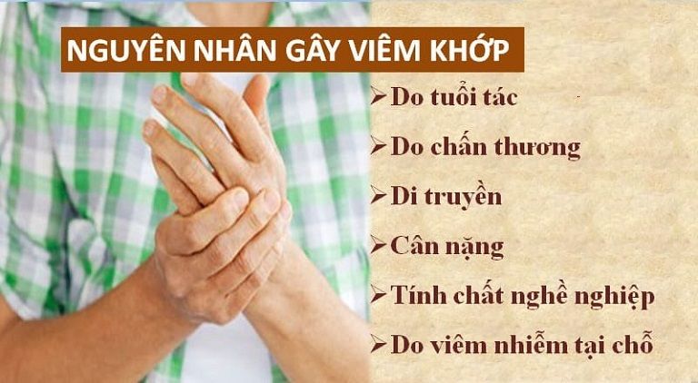 Vô vàn nguyên nhân khiến cho bạn có nguy cơ mắc bệnh viêm khớp