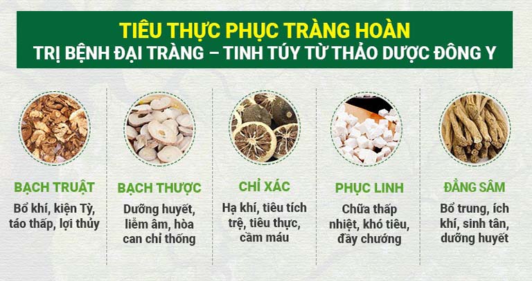 Tiêu thực phục tràng hoàn là bài thuốc Đông y chữa viêm đại tràng hiệu quả nhất hiện nay