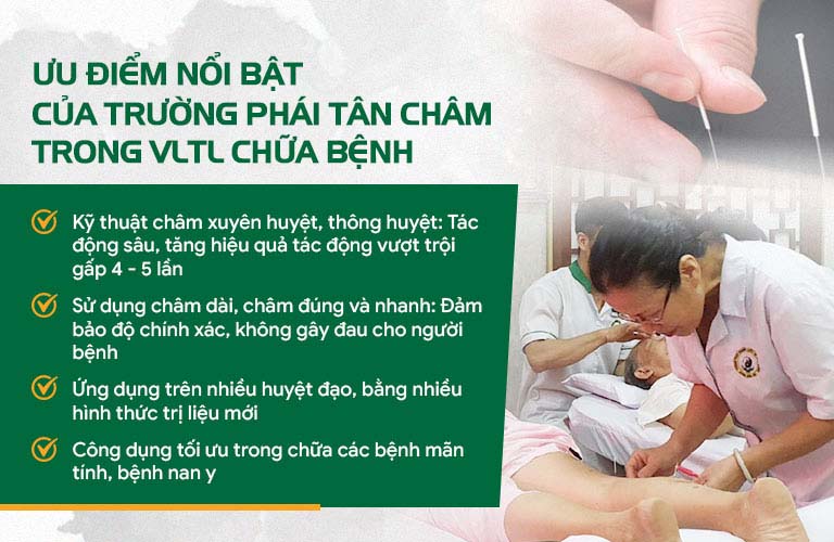 Trường phái Tân châm mang lại hiệu quả điều trị vượt trội