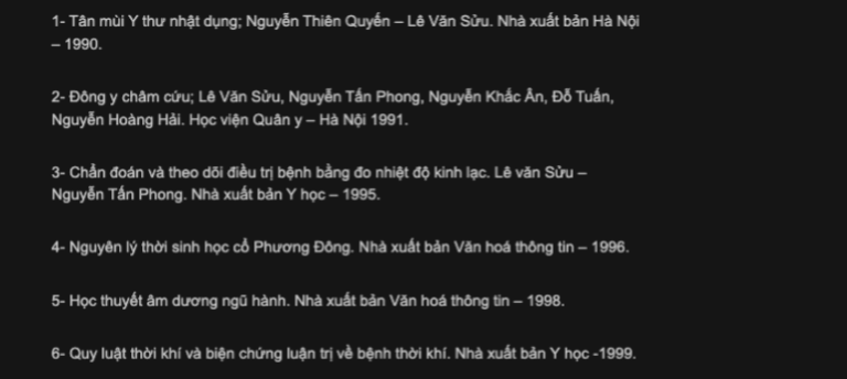 Đầu sách y học nổi tiếng của Lê Văn Sửu