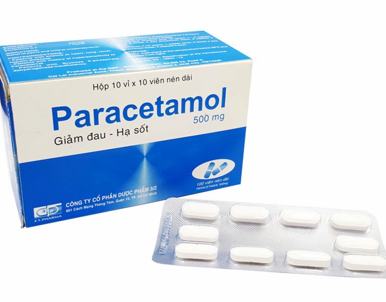 Paracetamol - Thuốc trị đau dây thần kinh liên sườn thường dùng nhất