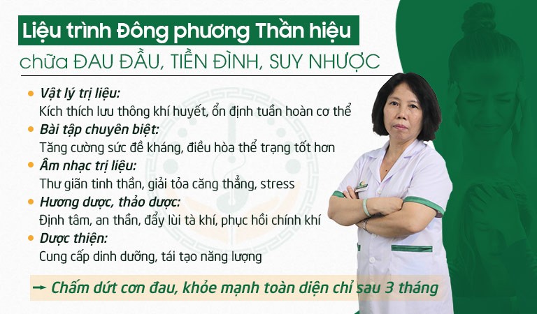 Liệu trình điều trị tại Đông phương Y pháp