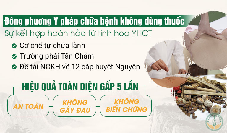 Những ưu thế trong điều trị bệnh tại Đông phương Y pháp