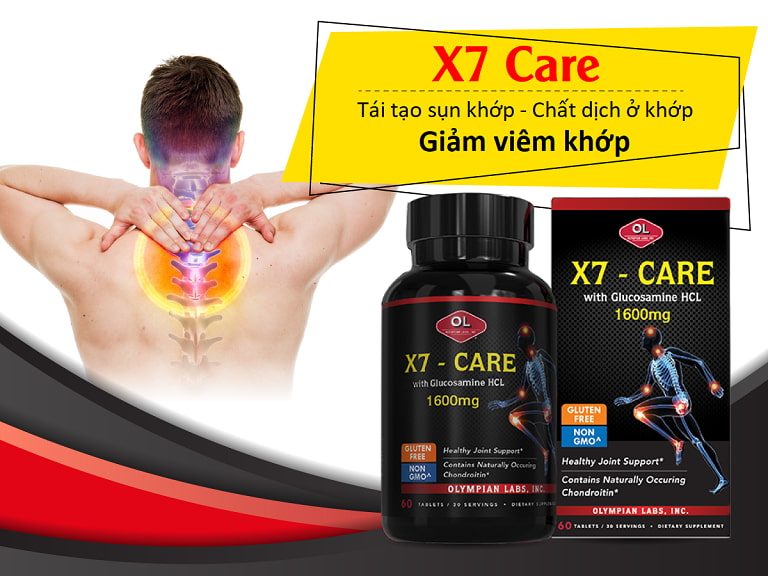 X7 - Care - Sản phẩm điều trị đau vai gáy số 1 của Mỹ