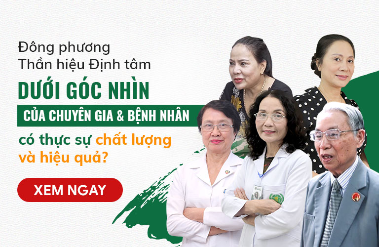 Chuyên gia, bệnh nhân ĐÁNH GIÁ CAO liệu trình Đông phương Thần hiệu Định tâm