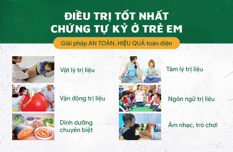 Phương pháp trị liệu phục hồi cho trẻ tự kỷ