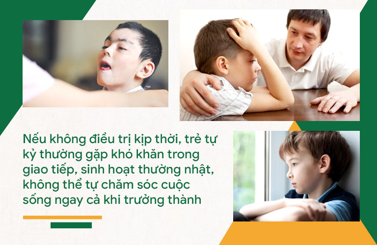 Trẻ bị tự kỷ sẽ gặp phải rất nhiều cản trở trong cuộc sống