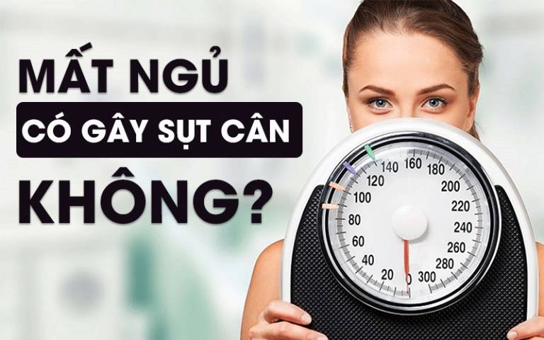 Nhiều người lo lắng mất ngủ có gây sụt cân không?