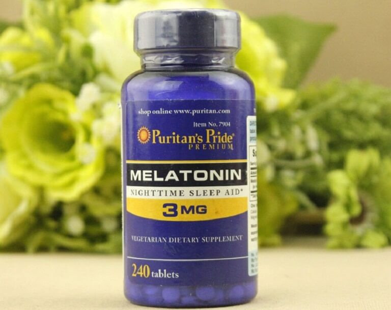 Thuốc uống trị mất ngủ Super strength melatonin