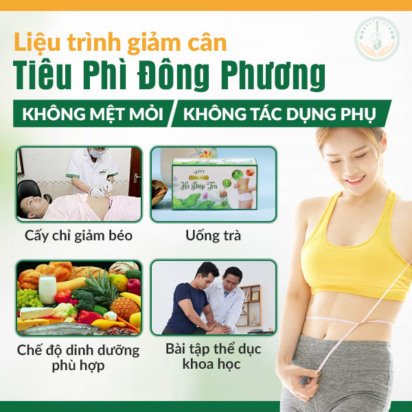 Phác đồ Tiêu Phì Đông Phương kết hợp hài hòa giữa cấy chỉ và Tiêu Phì Hà Diệp trà