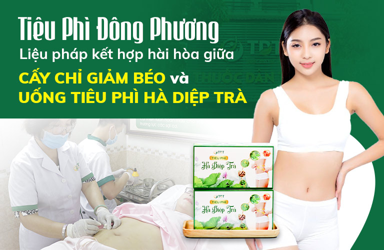 Liệu trình giảm cân Tiêu phì Đông Phương kết hợp bài bản giữa <a class=