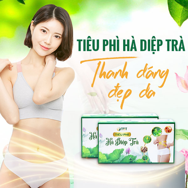 Trà giảm cân Tiêu Phì Hà Diệp trà lành tính, an toàn, không gây tác dụng phu