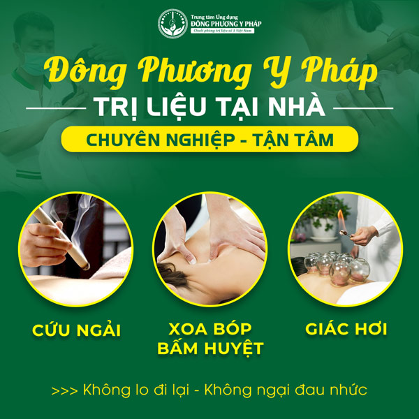 Các loại dịch vụ có trong gói trị liệu tại nhà Đông Phương Y Pháp