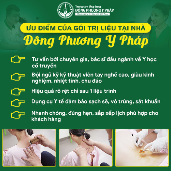 Những lợi ích khi sử dụng gói trị liệu tại nhà Đông Phương Y Pháp