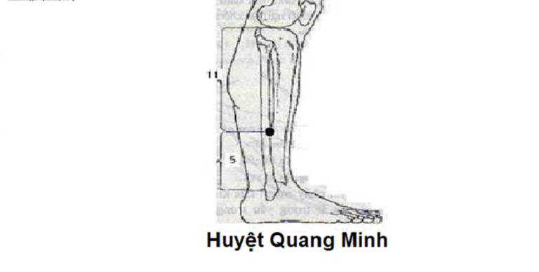 Khi tác động lên huyệt Quang Minh cần đúng kỹ thuật