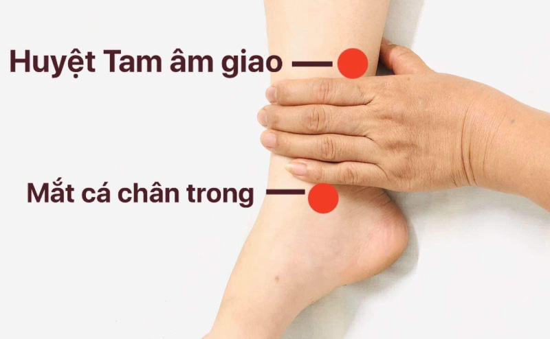 Huyệt Tam âm giao là huyệt quan trọng thuộc kinh Tỳ