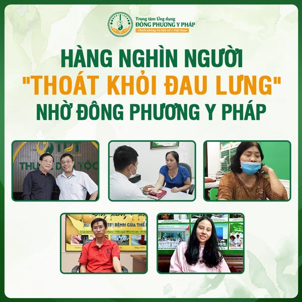 Hàng nghìn người khỏi đau lưng nhờ vật lý trị liệu tại Đông Phương Y Pháp