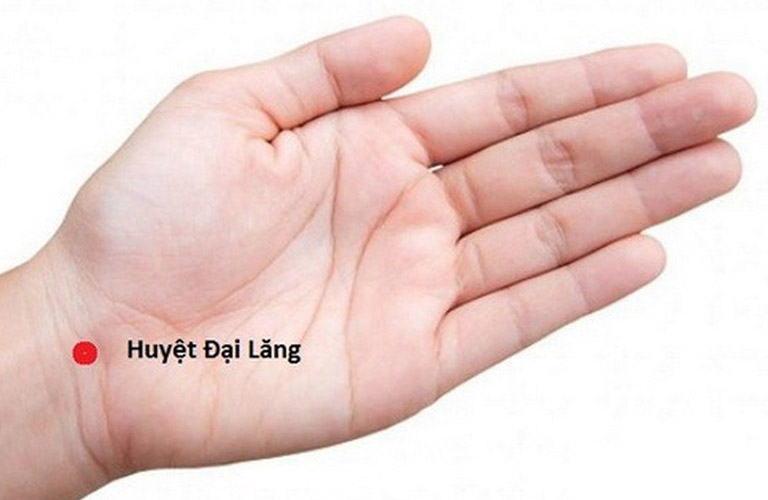 Hình ảnh huyệt Đại Lăng