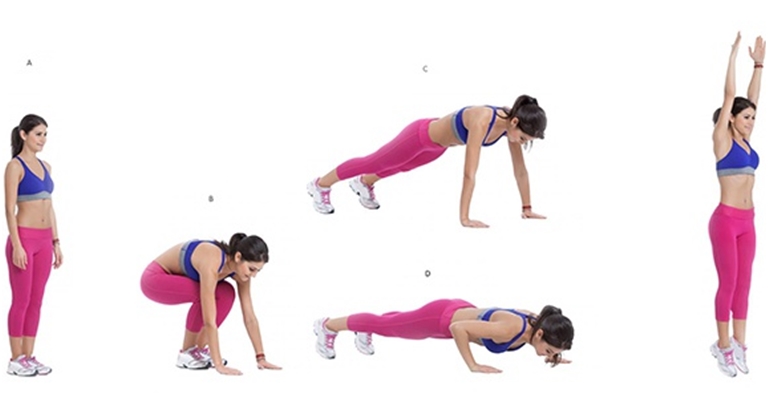 Các bài tập HIIT đốt cháy mỡ rất nhanh