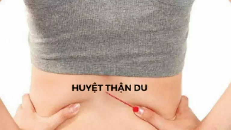 Vị trí huyệt Thận Du trên cơ thể