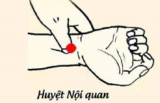 Huyệt Nội Quan: Huyệt Tay Đặc Trị Đau Dạ Dày, Xuất Tinh Sớm