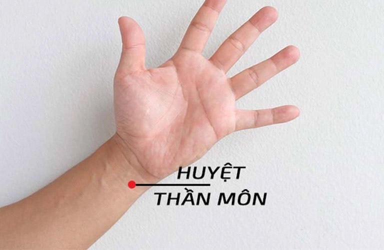 Vị trí huyệt Thần Môn