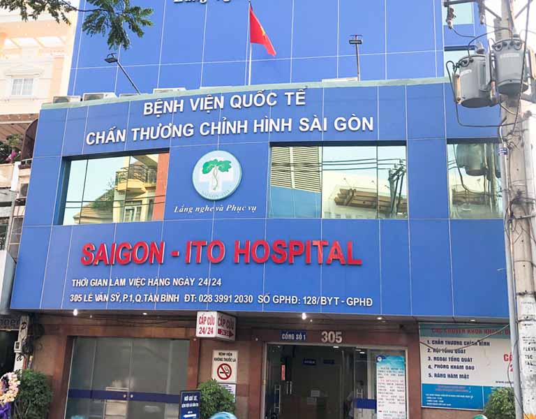 Bệnh viện chấn thương chỉnh hình SAIGON - ITO được người dân tin tưởng