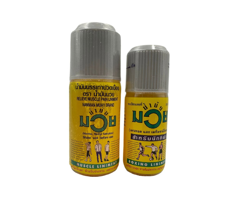 Dầu Nóng Namman Muay Boxing Liniment Thái Lan hỗ trợ giảm bầm tím, bong gân 