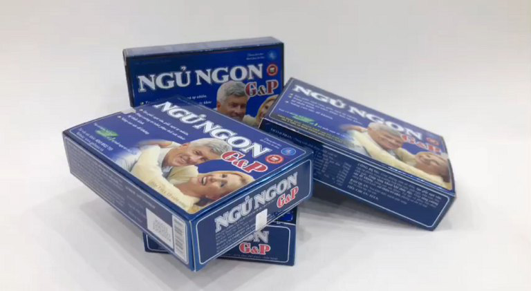 Viên uống hỗ trợ ngủ ngon G&P của thương hiệu G&P France