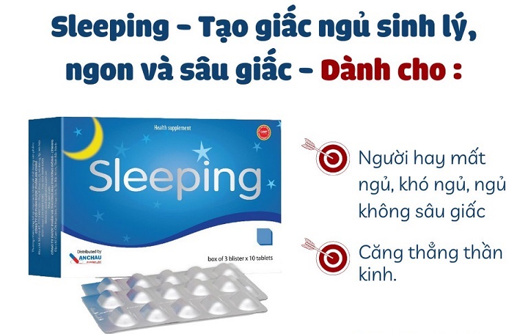 Viên uống hỗ trợ giấc ngủ Sleeping