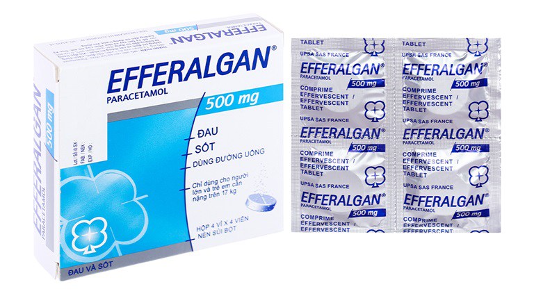 Thuốc trị đau đầu Efferalgan cho trẻ em