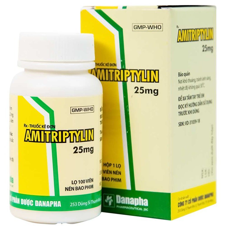 Amitriptyline là thuốc trị đau đầu cho trẻ