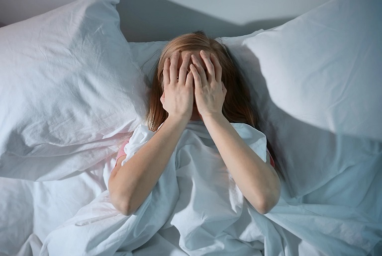 Khó ngủ có thể là dấu hiệu của bệnh trầm cảm, lo âu