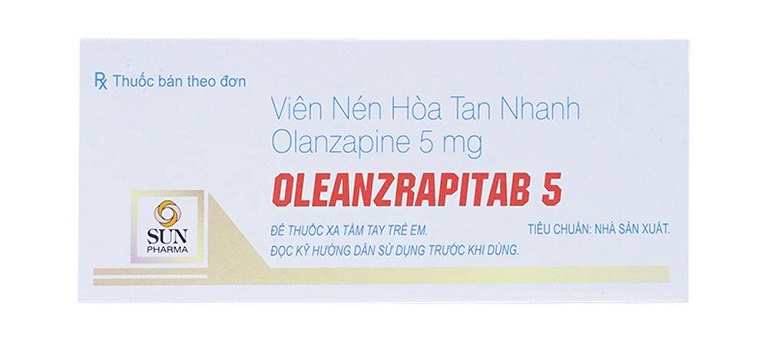 Thuốc ngủ Oleanzrapitab 5mg nằm trong danh mục thuốc chống loạn thần