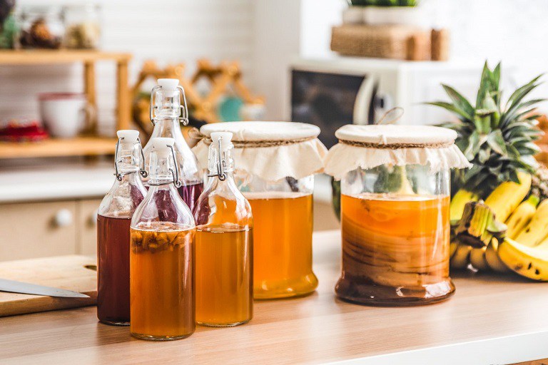 Giảm cân bằng trà Kombucha