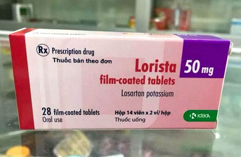 Thuốc chẹn thụ thể Angiotensin II - Lorista 50mg