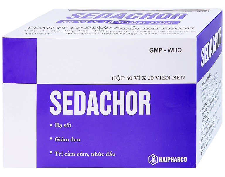 Thuốc Sedachor được dùng để an thần, hỗ trợ giấc ngủ