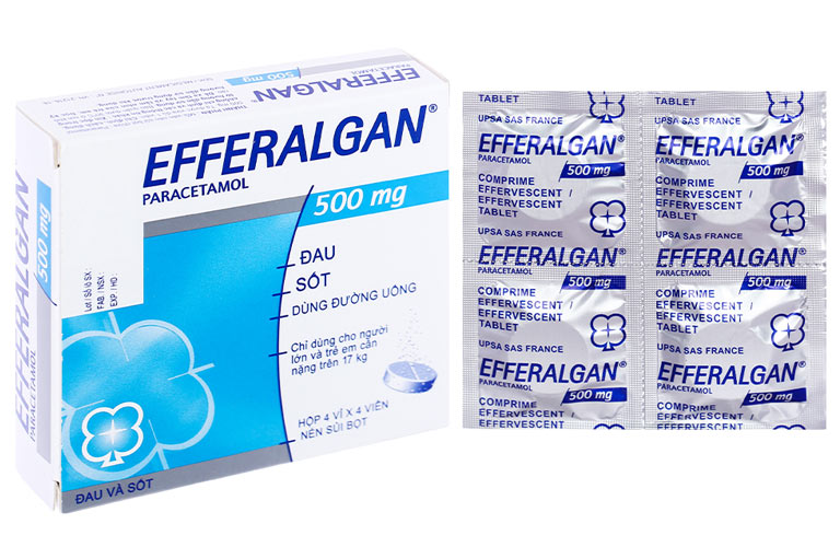 Thuốc Efferalgan 500mg giúp hạ sốt an toàn cho phụ nữ đang cho con bú