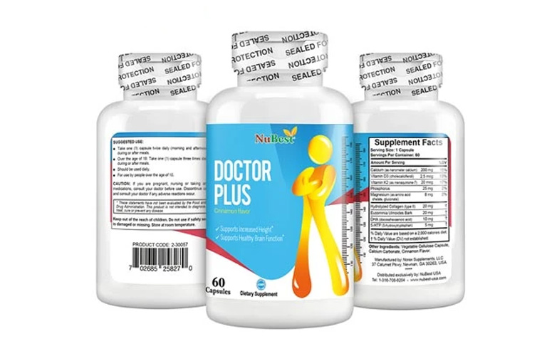 Doctor Plus của Mỹ kích thích tăng chiều cao cho cả trẻ nhỏ và vị thành niên