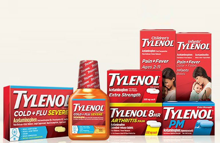 Thuốc hạ sốt Tylenol của Mỹ có nhiều tên với dạng bào chế và quy cách khác nhau