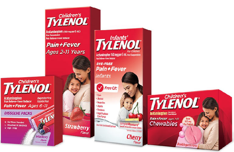 Mỗi loại thuốc Tylenol có cách sử dụng khác nhau tùy cách bào chế