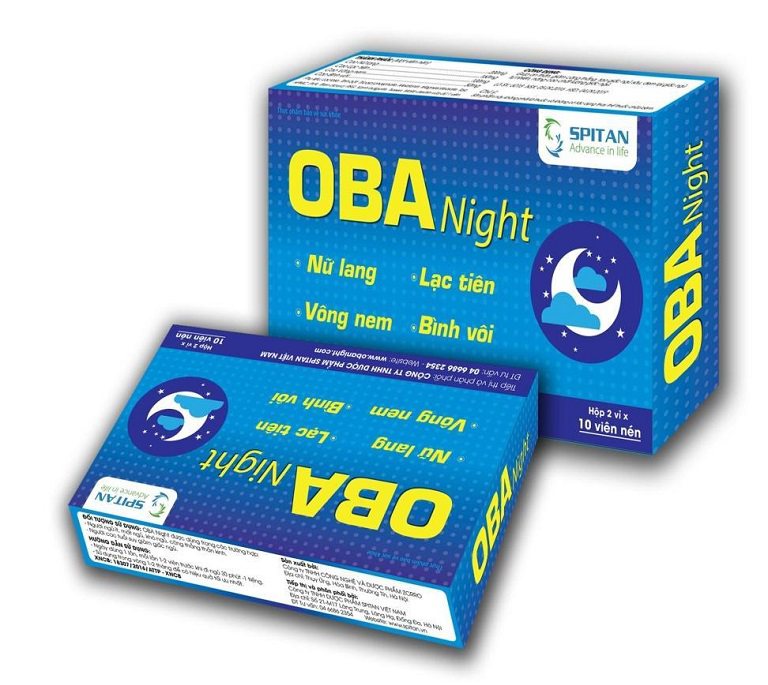 Thực phẩm bảo vệ sức khỏe OBA Night