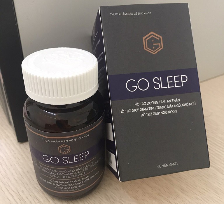 Go Sleep có chứa các thành phần từ thảo dược tự nhiên giúp người bệnh ngủ ngon giấc