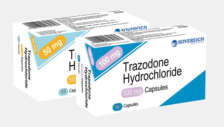 Trazodone là thuốc chống trầm cảm, giúp hỗ trợ mất ngủ