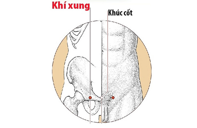 Huyệt Khí Xung xuất xứ từ Giáp Ất Kinh